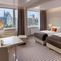 Radisson Blu Hotel, Leipzig 4* Улучшенный номер с различными типами кроватей фото 4
