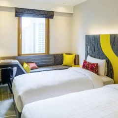 Отель ibis Styles Ambassador Seoul Gangnam 3* Стандартный номер с различными типами кроватей фото 7