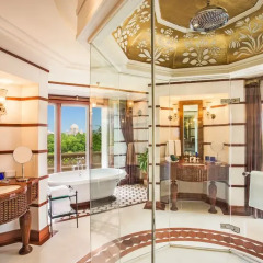 Отель The Oberoi Amarvilas, Agra 5* Люкс повышенной комфортности с различными типами кроватей фото 7