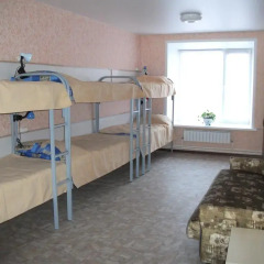 Hostel October Кровать в общем номере с двухъярусной кроватью
