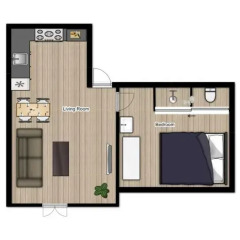 Cityden Museum Square Hotel Apartments 3* Улучшенные апартаменты с различными типами кроватей фото 13