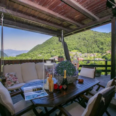 Отель Argegno Chalet Скиньяно балкон