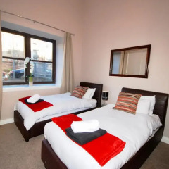 Отель Terracotta - Glasgow City Centre Apartment Великобритания, Глазго - отзывы, цены и фото номеров - забронировать отель Terracotta - Glasgow City Centre Apartment онлайн комната для гостей фото 4