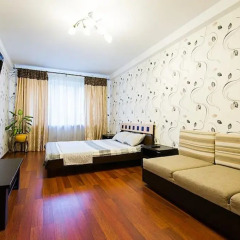 Апартаменты Studiominsk 8 Apartments Минск комната для гостей фото 3
