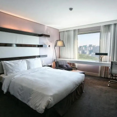 Отель Ramada Seoul 4* Номер Делюкс с различными типами кроватей фото 5