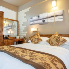 Отель The Vinorva Maldives 3* Номер Делюкс с различными типами кроватей фото 8