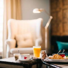 Отель Baltazar Budapest 4* Стандартный номер с различными типами кроватей фото 15