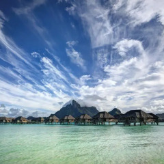 Отель Four Seasons Resort Bora Bora 5* Люкс с различными типами кроватей фото 8