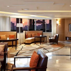 Отель Four Points by Sheraton Shenzhen 4* Улучшенный номер с различными типами кроватей фото 3