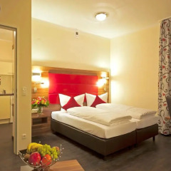 BATU Apart Hotel 3* Улучшенные апартаменты с различными типами кроватей фото 10