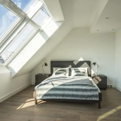 Отель Penthouse Stephansplatz Люкс с различными типами кроватей фото 34