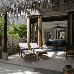 Отель Conrad Maldives Rangali Island 5* Вилла Делюкс с различными типами кроватей фото 8
