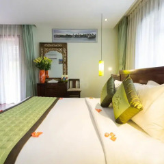 Отель Green Heaven Hoi An Resort and Spa 4* Люкс Премиум с различными типами кроватей фото 3