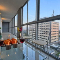 Отель City Aparthotel Wola Апартаменты с различными типами кроватей фото 6
