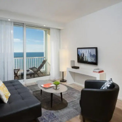 Отель Sea Executive Suites Люкс с различными типами кроватей фото 8