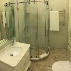 Апартаменты Apartment Chernomorskaya Сочи ванная фото 2