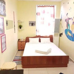 Retro Hostel Стандартный номер двуспальная кровать фото 8
