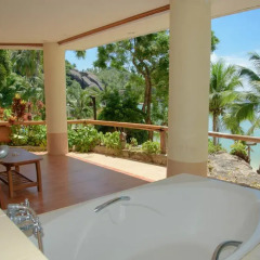 Отель Ko Tao Resort - Beach Zone 3* Номер Делюкс с различными типами кроватей фото 2
