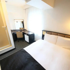 APA Hotel Shimbashi Toranomon 3* Стандартный номер с двуспальной кроватью фото 14