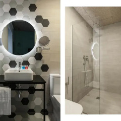 Отель Urban Suite Santander Испания, Сантандер - отзывы, цены и фото номеров - забронировать отель Urban Suite Santander онлайн ванная