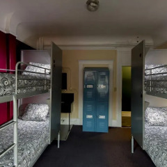 Отель USA Hostels San Francisco Кровать в общем номере с двухъярусной кроватью