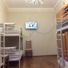 Hostel Moscow2000 Кровати в общем номере с двухъярусными кроватями фото 8