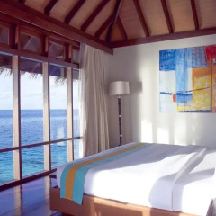Отель Coco Bodu Hithi 5* Вилла разные типы кроватей фото 6