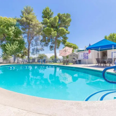 Отель Las Vegas Camping Resort Cabin 2 США, Лас-Вегас - отзывы, цены и фото номеров - забронировать отель Las Vegas Camping Resort Cabin 2 онлайн бассейн