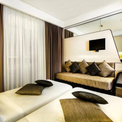 Hotel Smeraldo 3* Улучшенный номер с двуспальной кроватью фото 4