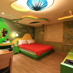 Haeundae Grimm Hotel 2* Номер Делюкс с различными типами кроватей фото 39