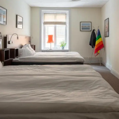 Отель Castle House Inn 2* Стандартный номер с различными типами кроватей (общая ванная комната) фото 17
