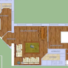 Отель Apartamento Alcalá 55 Испания, Мадрид - отзывы, цены и фото номеров - забронировать отель Apartamento Alcalá 55 онлайн интерьер отеля фото 3