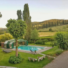 Отель Villa Giuliana Ареццо бассейн фото 3