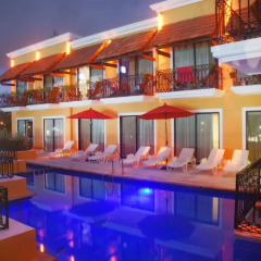 Отель Caribbean Paradise Boutique And Dive Center Плая-дель-Кармен бассейн