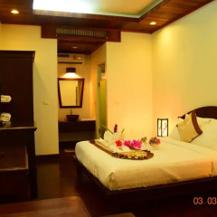 Отель Villa Chitchareune 3* Номер Делюкс с 2 отдельными кроватями фото 6