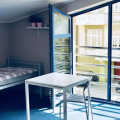 Hostel Stacja Plaza Кровать в общем номере фото 8