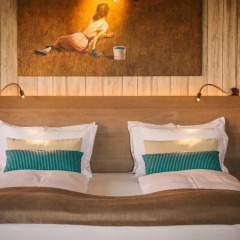 Отель Baltazar Budapest 4* Стандартный номер с различными типами кроватей фото 9