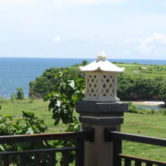 Отель Balangan Sea View Bungalow балкон