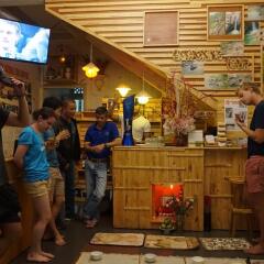 Dalat Backpackers Hostel Кровать в общем номере фото 11