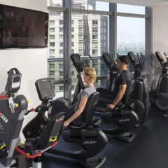 Отель Courtyard by Marriott New York Manhattan/Central Park США, Нью-Йорк - отзывы, цены и фото номеров - забронировать отель Courtyard by Marriott New York Manhattan/Central Park онлайн фитнесс-зал фото 2