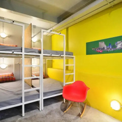Adventure Hostel Кровать в общем номере с двухъярусной кроватью фото 5