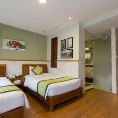 Отель Green Heaven Hoi An Resort and Spa 4* Улучшенный номер с 2 отдельными кроватями