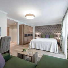 Отель Das Central – Alpine . Luxury . Life 5* Улучшенный номер с различными типами кроватей фото 6