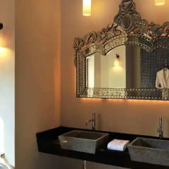 Отель Reef Villa and Spa Шри-Ланка, Ваддува - отзывы, цены и фото номеров - забронировать отель Reef Villa and Spa онлайн ванная фото 2