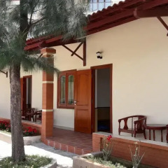 Отель HaiDuong Intourco Resort 3* Улучшенный номер с двуспальной кроватью фото 16