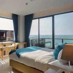 Отель Deep Blue Z10 Pattaya Стандартный номер с различными типами кроватей фото 13
