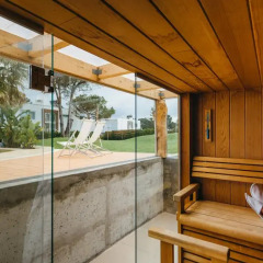 Отель Obidos Lagoon Wellness Retreat сауна