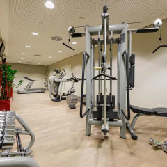 Отель Novotel München Airport фитнесс-зал фото 2