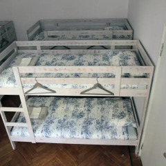 Хостел BK Hostel Кровать в общем номере с двухъярусной кроватью фото 3