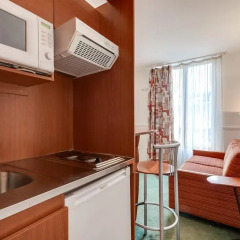 Отель Pavillon Courcelles Parc Monceau 3* Студия с различными типами кроватей фото 3